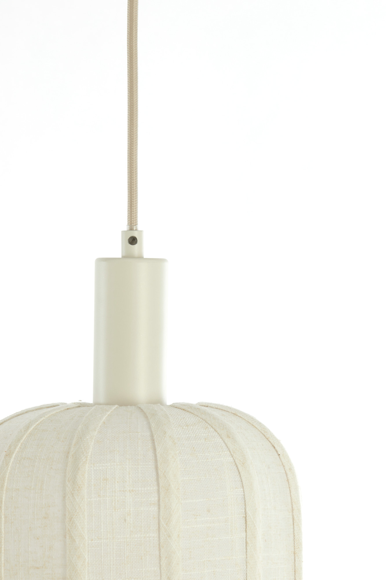 Light & Living - Hanglamp TUFIA - 80x21x34 cm - Wit