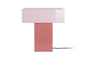 Leitmotiv - Tafellamp Grato Recto - Rose tan & soft pink