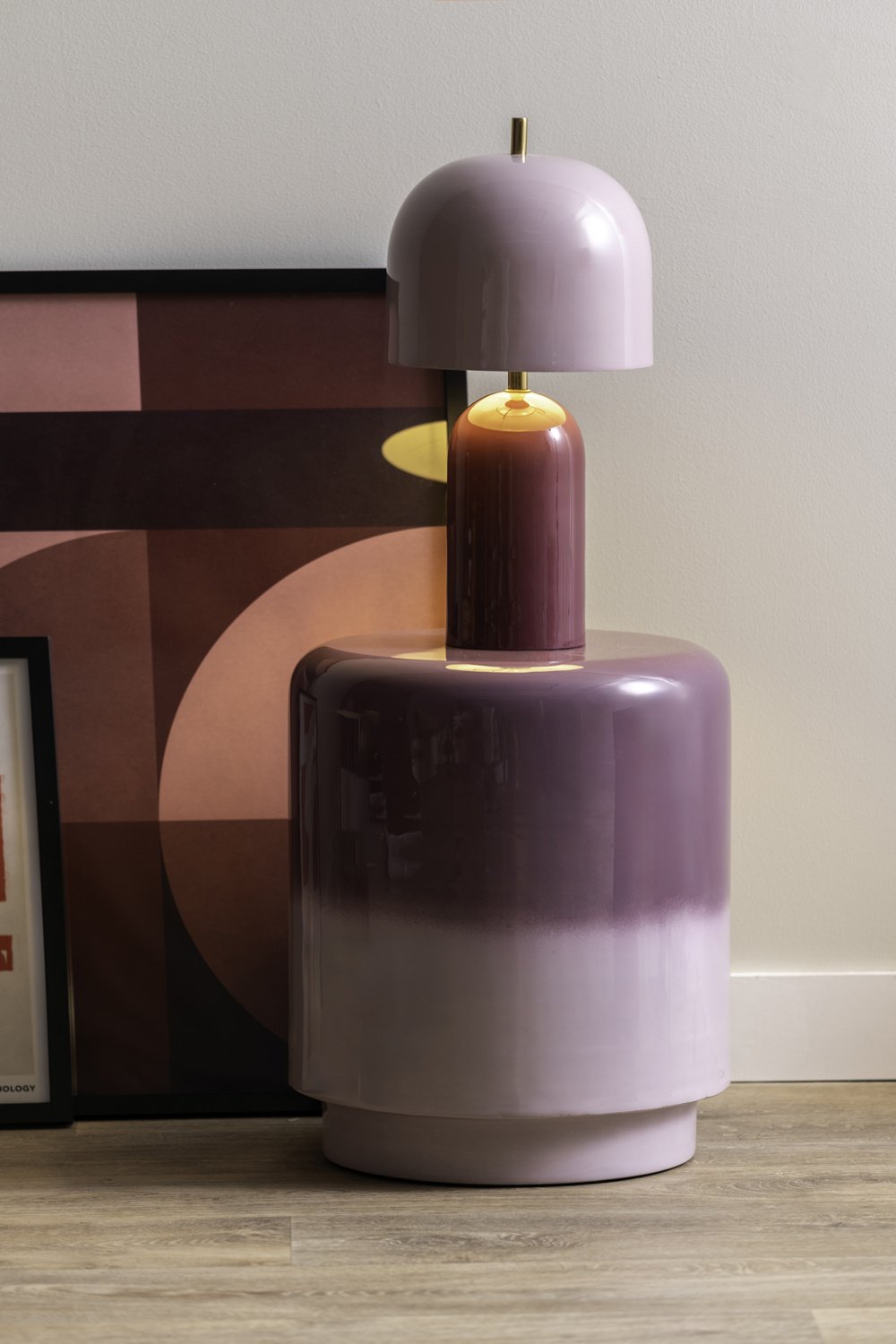 Leitmotiv - Kruk Borrar - Light mauve & lavender