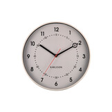 Karlsson - Wandklok Fresco - Warmgrijs- Ø31,5cm