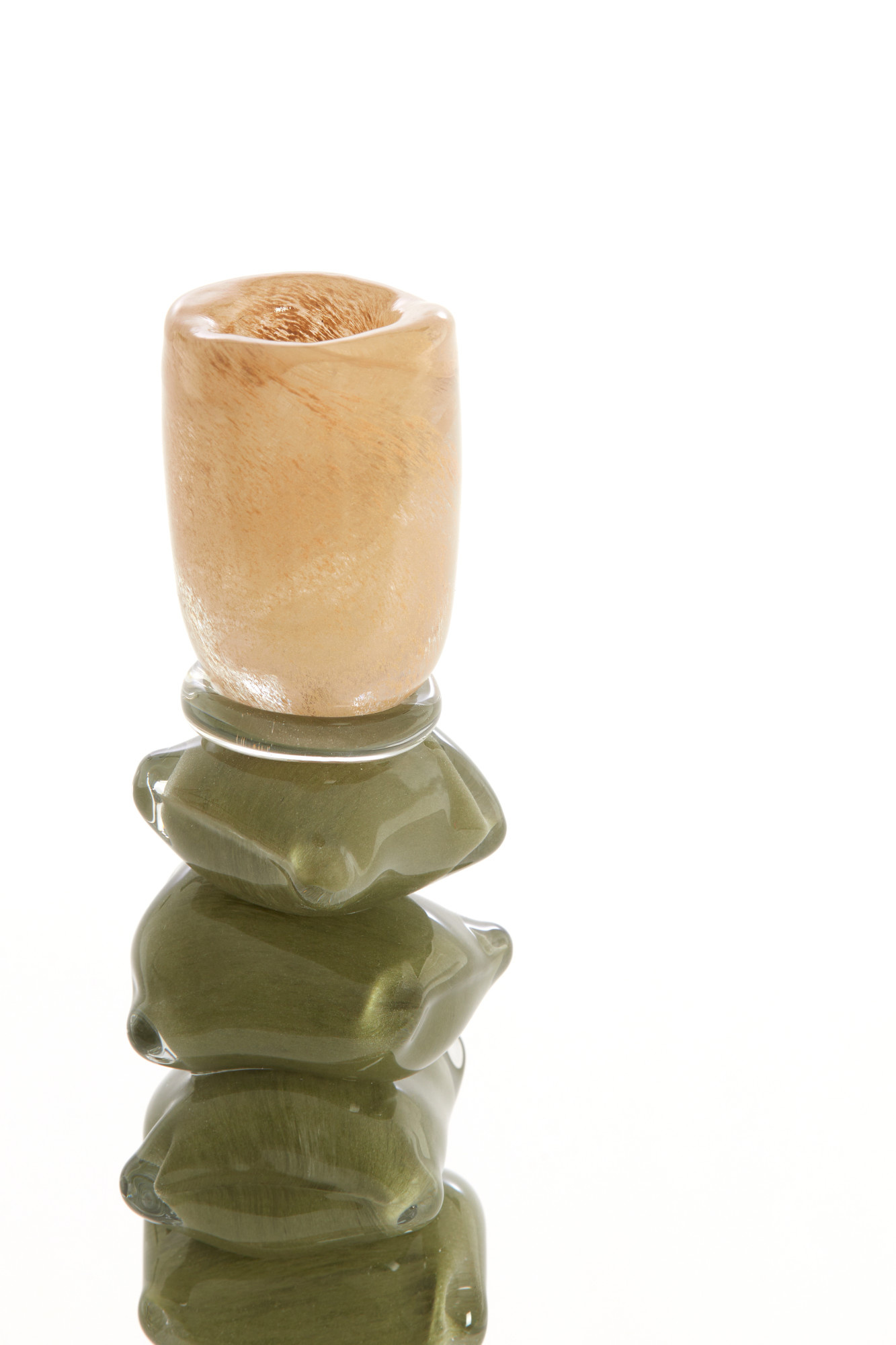 Light & Living - Kandelaar ESTINA - Ø11.5x35 cm - Bruin