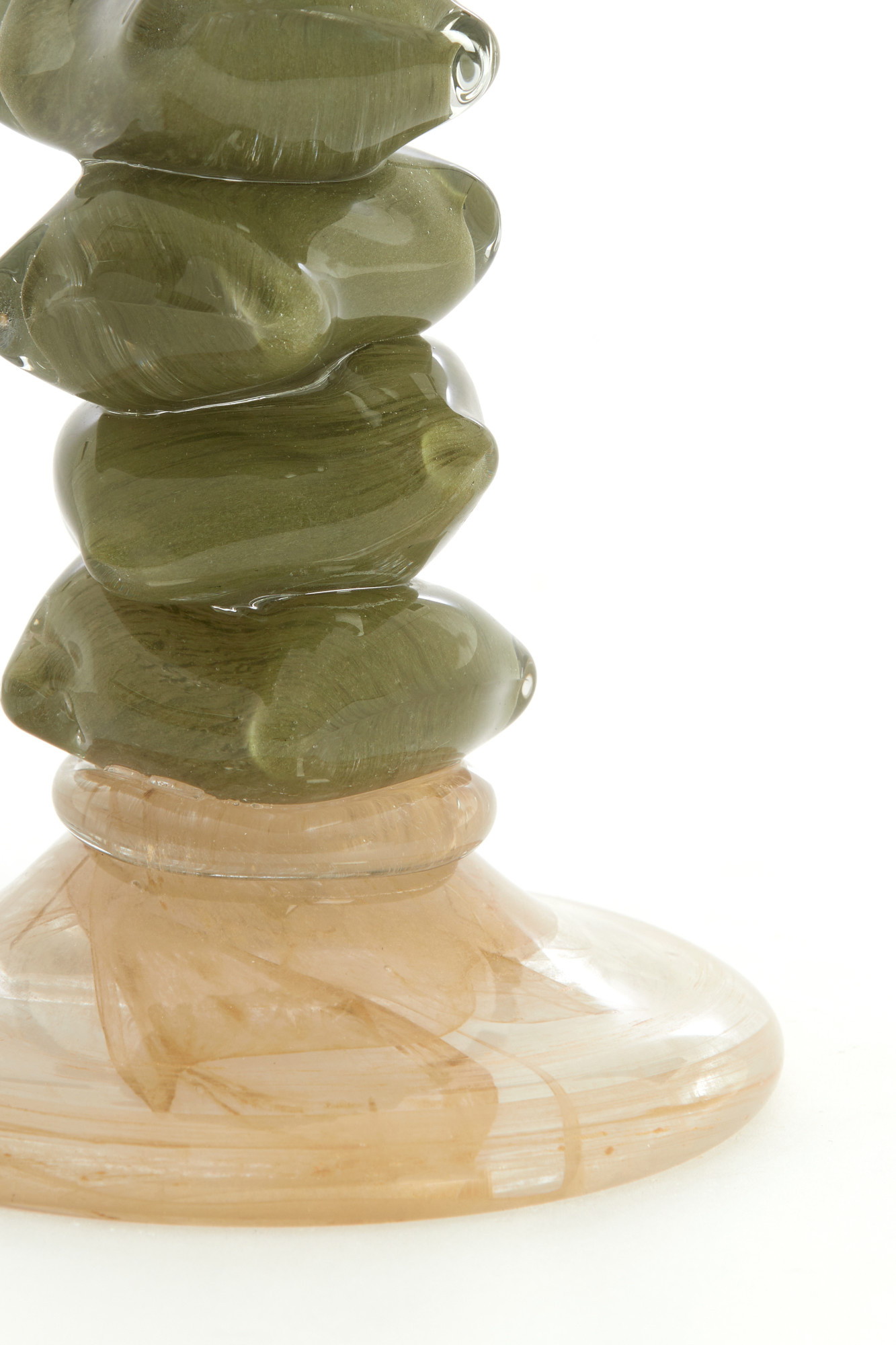 Light & Living - Kandelaar ESTINA - Ø11.5x35 cm - Bruin