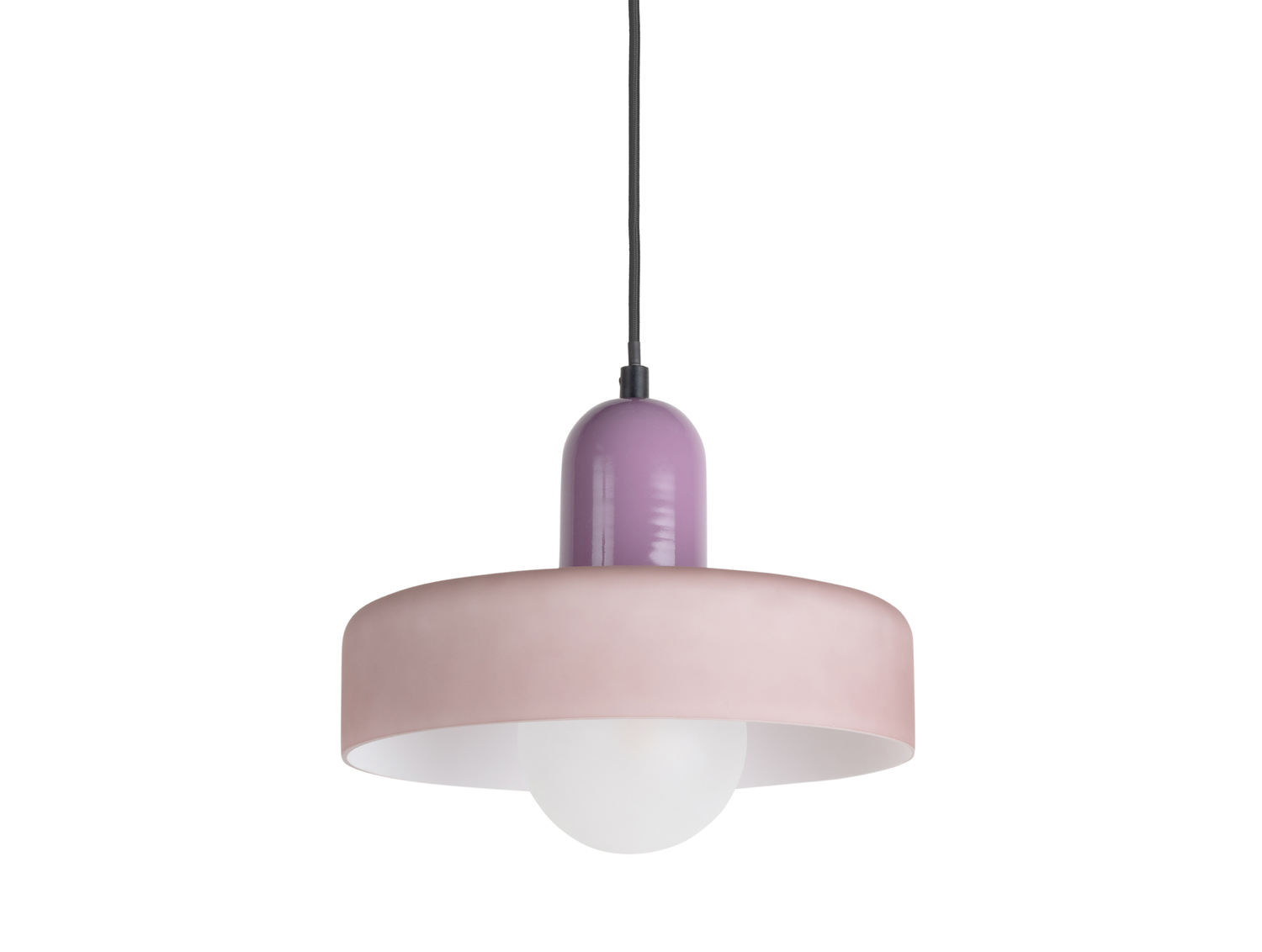 Leitmotiv - Hanglamp Opaco Grato - Light mauve & lavender