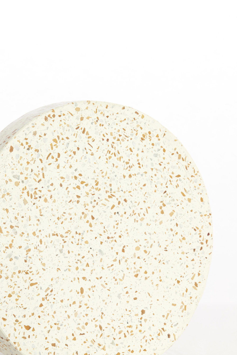 Light & Living - Bijzettafel SELLA - Ø32x47 cm - Wit