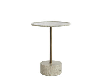 Light & Living - Bijzettafel CIVITA - Ø41x53 cm - Bruin