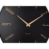 Karlsson - Wandklok Esmerado Large - Zwart- Ø60cm