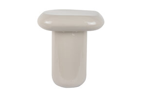 Leitmotiv - Bijzettafel Roca High - Warmgrijs