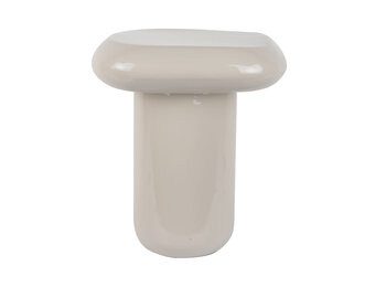 Leitmotiv - Bijzettafel Roca High - Warmgrijs