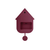 Karlsson - Wandklok Modern Cuckoo Oro - Dark mauve