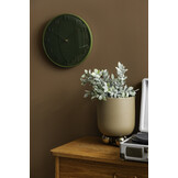 Karlsson - Wandklok Fuerte Dome - Luxury green- Ø30,5cm