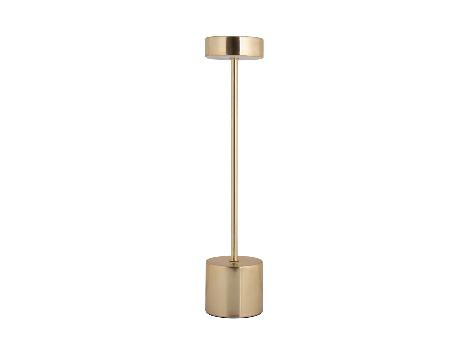 Leitmotiv - Tafellamp Ganar LED - Geborsteld goud