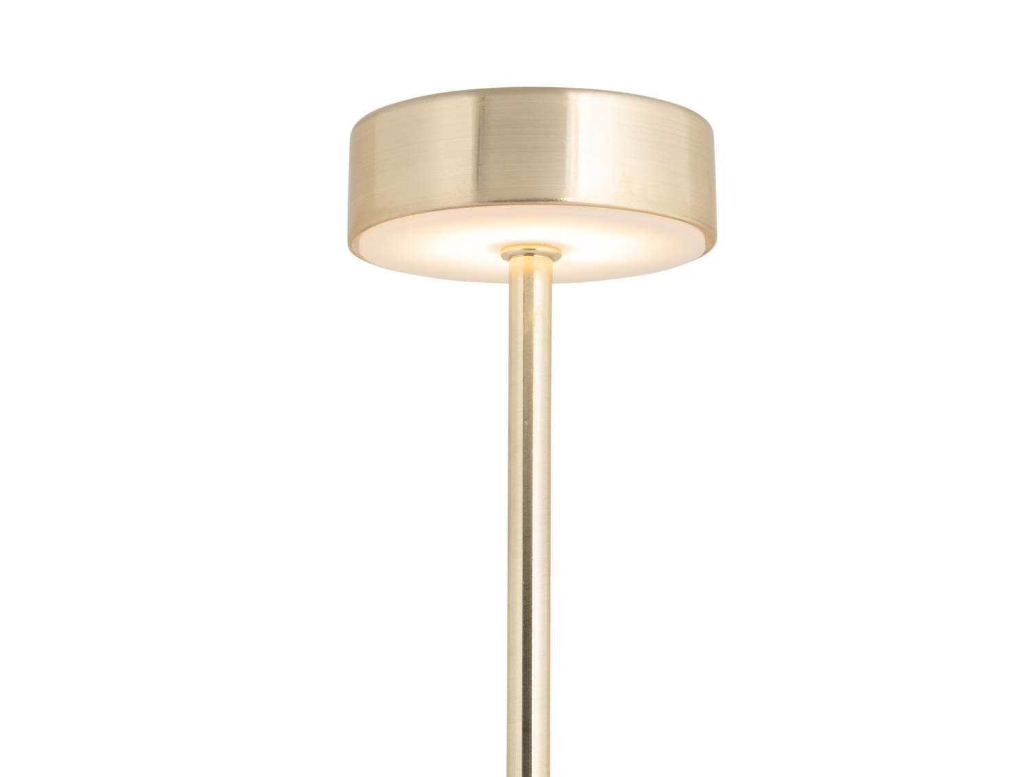 Leitmotiv - Tafellamp Ganar LED - Geborsteld goud