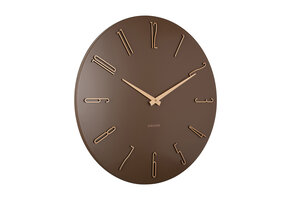 Karlsson - Wandklok Esmerado Large - Mocha brown- Ø60cm