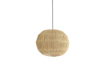 Light & Living - Hanglamp JUNNA - Ø50x50 cm - Bruin