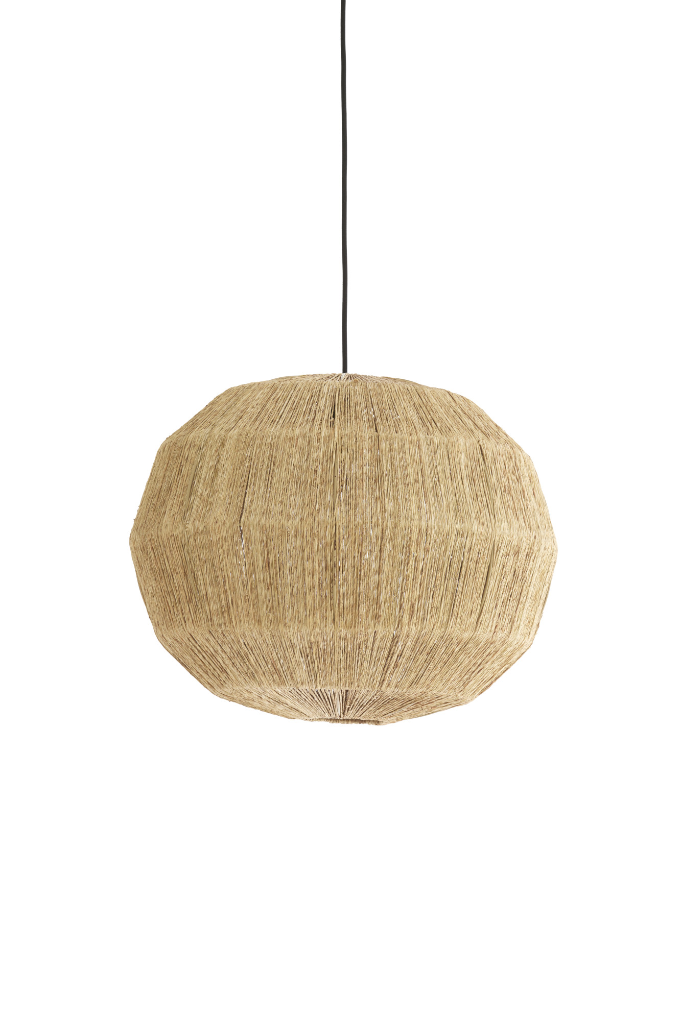 Light & Living - Hanglamp JUNNA - Ø50x50 cm - Bruin