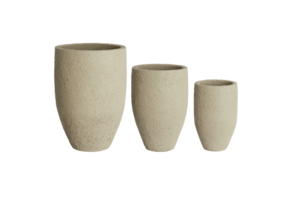 Light & Living - Pot SIROLO - Ø52x71 cm - Bruin - Set van 3