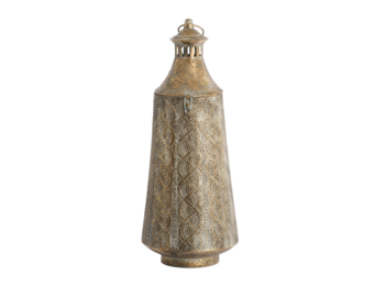 Light & Living - Windlicht SANYA - Ø21x45 cm - Bruin