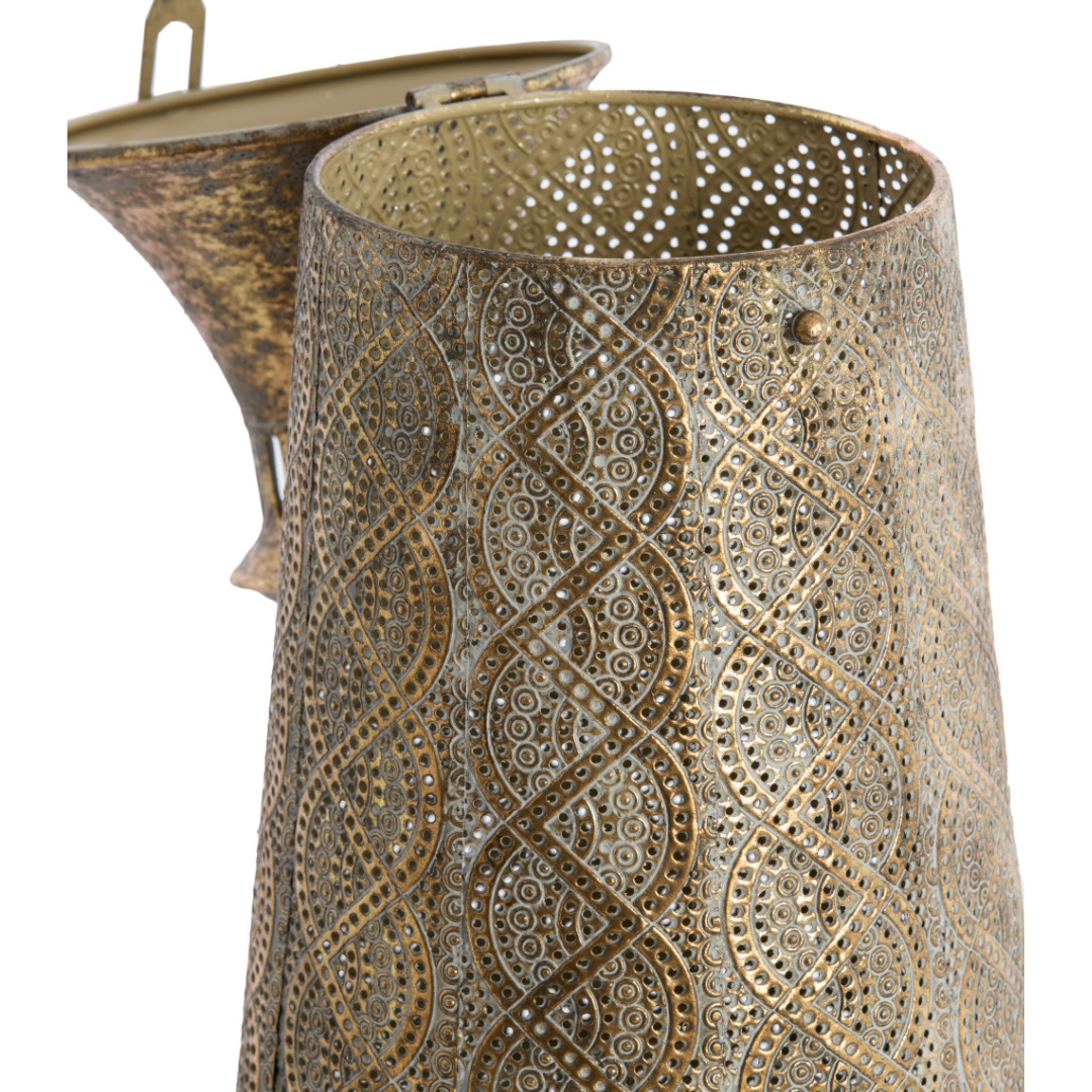 Light & Living - Windlicht SANYA - Ø21x45 cm - Bruin