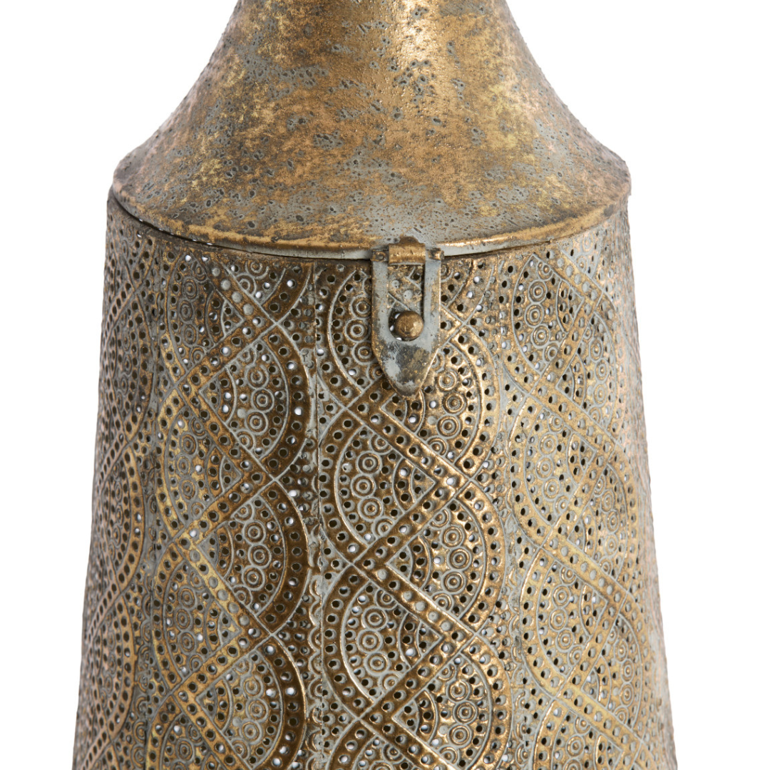 Light & Living - Windlicht SANYA - Ø21x45 cm - Bruin