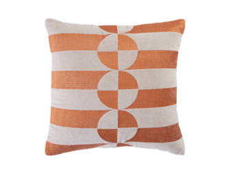 Light & Living - Sierkussen VILELA - Ø45x10 cm - Wit