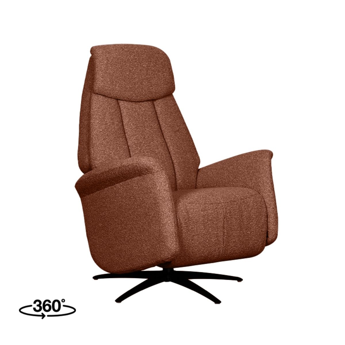 LABEL51 - Fauteuil Oslo - Rood - 87x79x112cm
