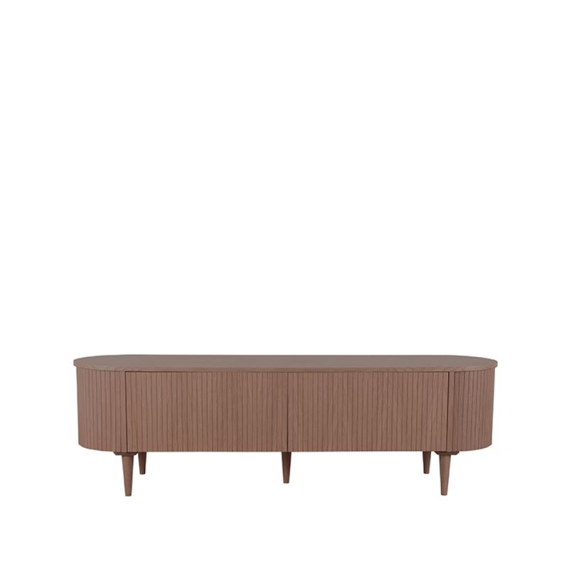 LABEL51 - Tv-Meubels Oliva - Walnoot - 47x180x55cm