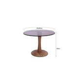 Brix - Bijzettafel Faye Almond - 60x60x45cm