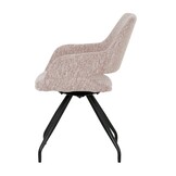 Livingfurn - Eetkamerstoel Capp Blossom Lodge Set van 2 - 61x61x88cm