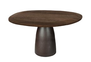 Brix - Eetkamertafel Marron Espresso - 140x120x76cm