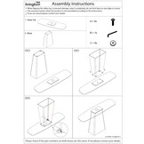 Brix - Wandtafel Mylon - 40x140x76cm