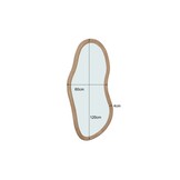 Brix - Spiegel Sophie L- 4x63x120cm