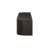 Livingfurn - TV-Meubel Novero Espresso Zwevend - 35x220x33cm