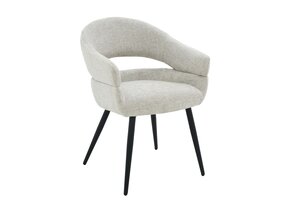 Livingfurn - Eetkamerstoel Megan Toffee Set van 2 - 62x58x85cm