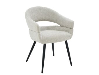 Livingfurn - Eetkamerstoel Megan Toffee Set van 2 - 62x58x85cm