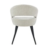 Livingfurn - Eetkamerstoel Megan Toffee Set van 2 - 62x58x85cm