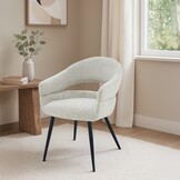 Livingfurn - Eetkamerstoel Megan Toffee Set van 2 - 62x58x85cm