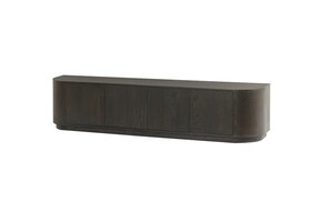 Livingfurn - TV-Meubel Novero Espresso - 40x220x45cm