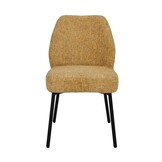 Livingfurn - Eetkamerstoel Tess Honey Set van 2 - 63x48x83cm