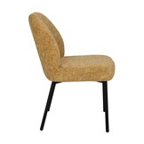 Livingfurn - Eetkamerstoel Tess Honey Set van 2 - 63x48x83cm