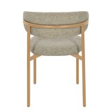 Livingfurn - Eetkamerstoel Micah Hush Oak Set van 2 - 58x54.4x78cm