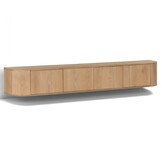 Livingfurn - TV-Meubel Novero Zwevend - 35x220x33cm