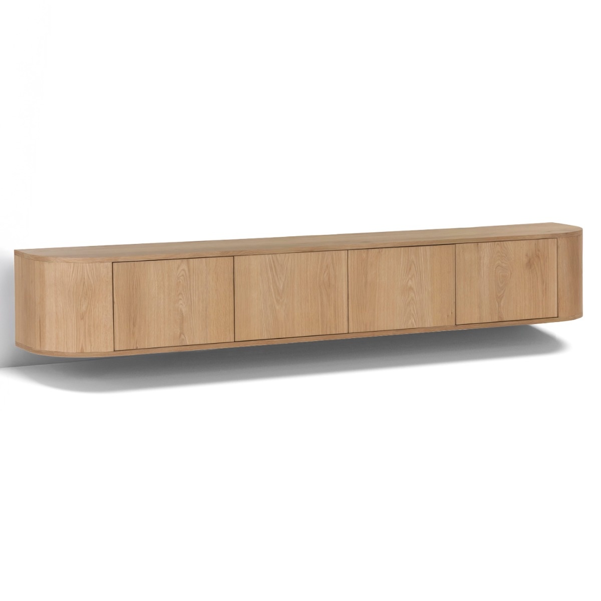 Livingfurn - TV-Meubel Novero Zwevend - 35x220x33cm