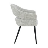 Livingfurn - Eetkamerstoel Megan Bisque Oasis Set van 2 - 62x58x85cm