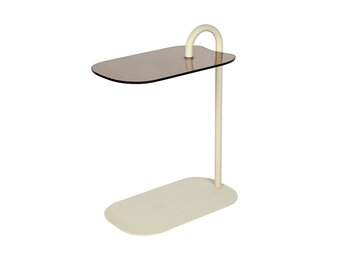Brix - Bijzettafel Amy Beige - 48x30x65cm