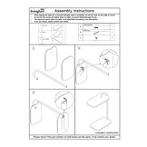 Brix - Bijzettafel Amy Beige - 48x30x65cm