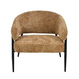 Livingfurn - Fauteuil Dilan Venga Cognac - 72.5x73x75cm