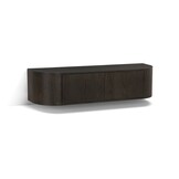 Livingfurn - TV-Meubel Novero Espresso Zwevend - 35x140x33cm