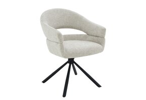 Livingfurn - Eetkamerstoel Linn Toffee Set van 2 - 62x58x85cm