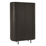 Livingfurn - Kabinetkast Tobago Espresso - 43x115x180cm