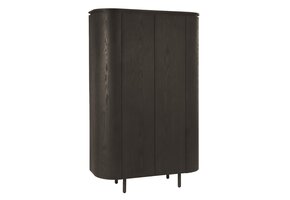 Livingfurn - Kabinetkast Tobago Espresso - 43x115x180cm